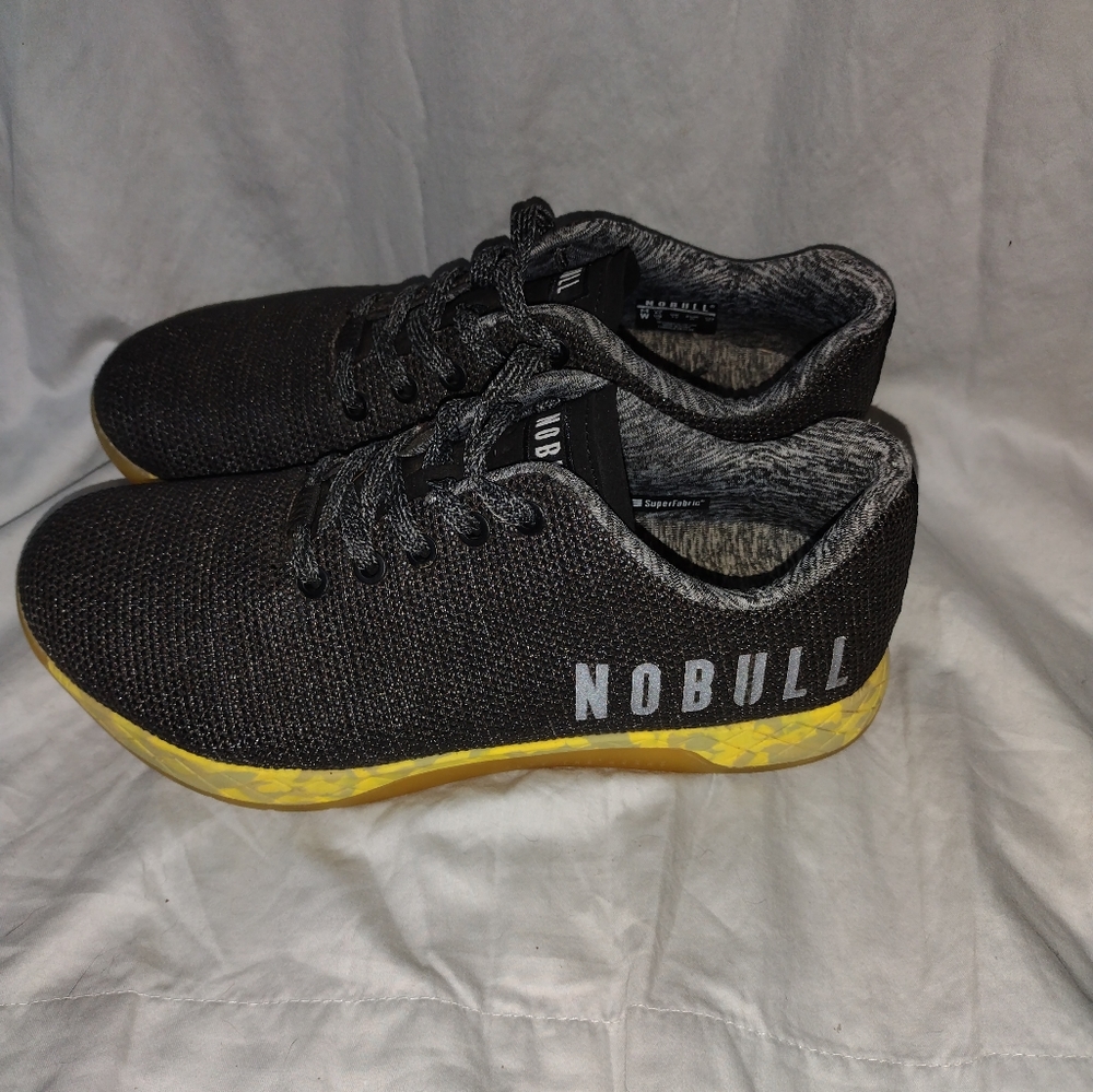 No Bull Heather Camo Gumsole Super fabric Trainers W/10 M/8.5